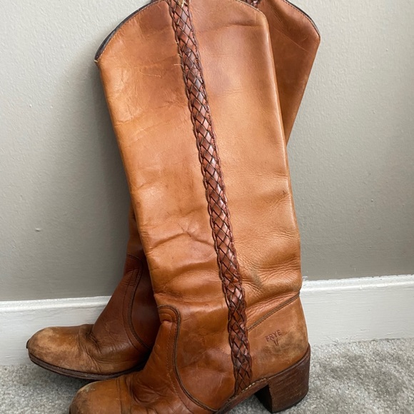 frye boots hard to get on